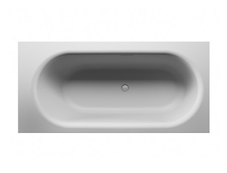 RIHO Madrid freestanding bathtub, SolidSurface, 180x86x54cm, 196 liters, B124001105