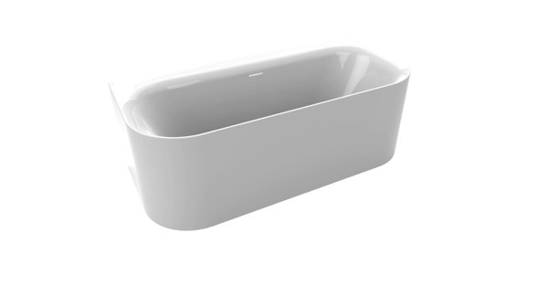 RIHO Devotion B2W bathtub, optional with Riho Fall/Sparkle Mood, 180x80x60cm, 245 liters, B09600