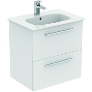 Ideal Standard i.life A furniture package w. Washbasin 60cm, u. Cabinet, handle chrome, K8741