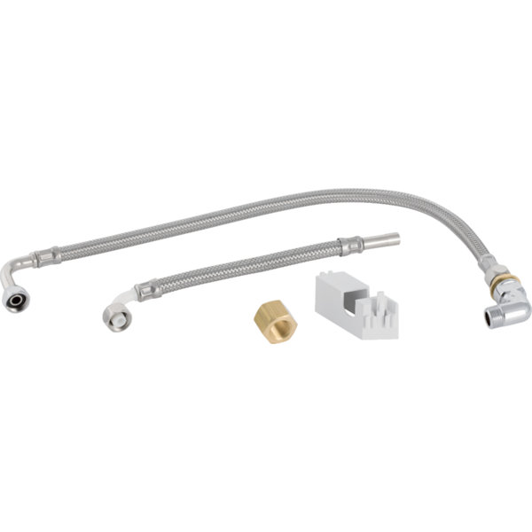 Geberit water connection set for surface-mounting cistern with central rear water connection