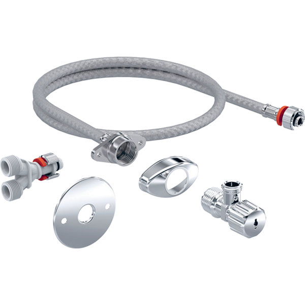 Geberit water connection set for flush-mounted cistern 12 cm, for AquaClean Tuma WC tops