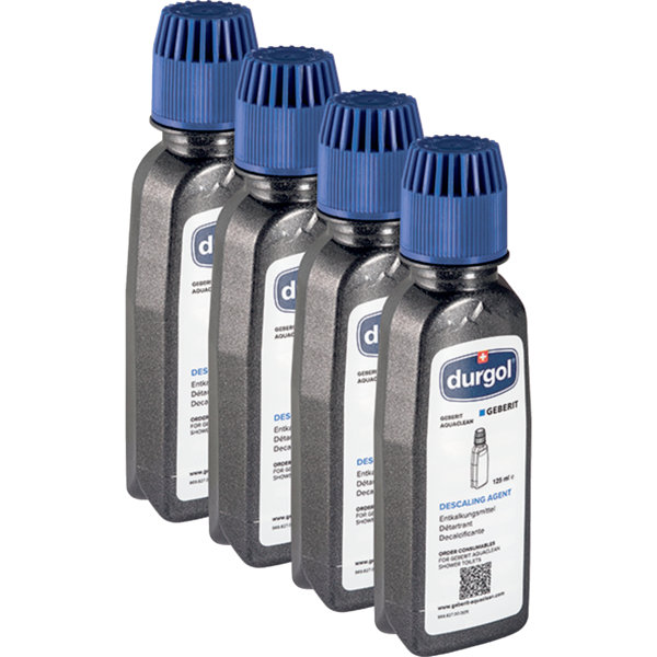 Geberit AquaClean descaling agent 4 bottles of 125 ml