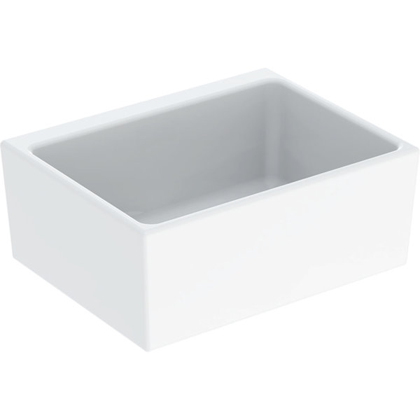 Geberit dwelling sink without overflow 70cm, white