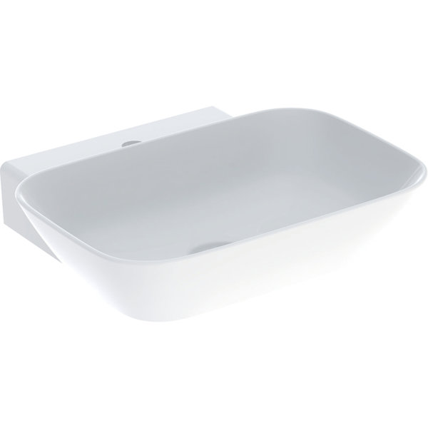 Geberit ONE countertop washbasin bowl shape, outlet vertical, 50x14x40cm, 505.04