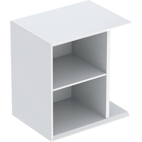 Geberit iCon side element with storage box wall-mounted, 37x40x27.3 cm, 502325