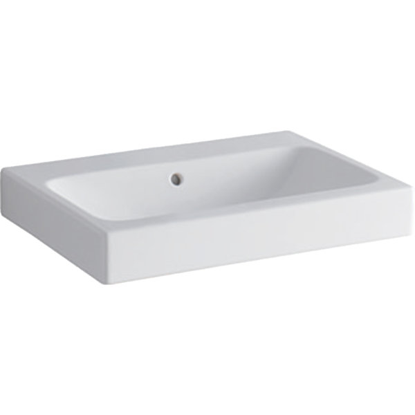 Geberit iCon washbasin 60x48,5cm white, 124063 without tap hole