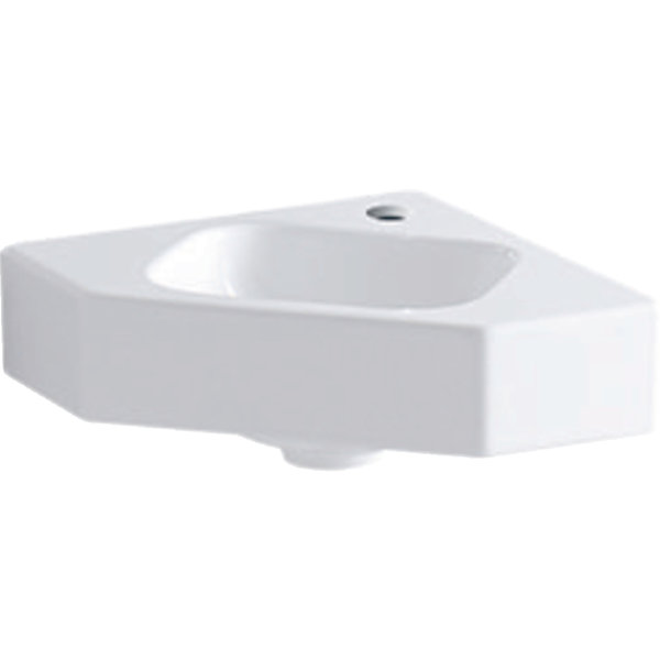 Geberit iCon corner hand wash basin 33cm white