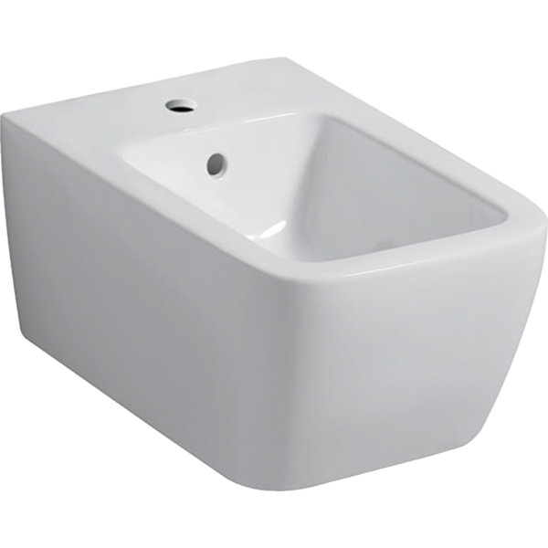 Geberit iCon Square wall-mounted bidet 231910, closed form