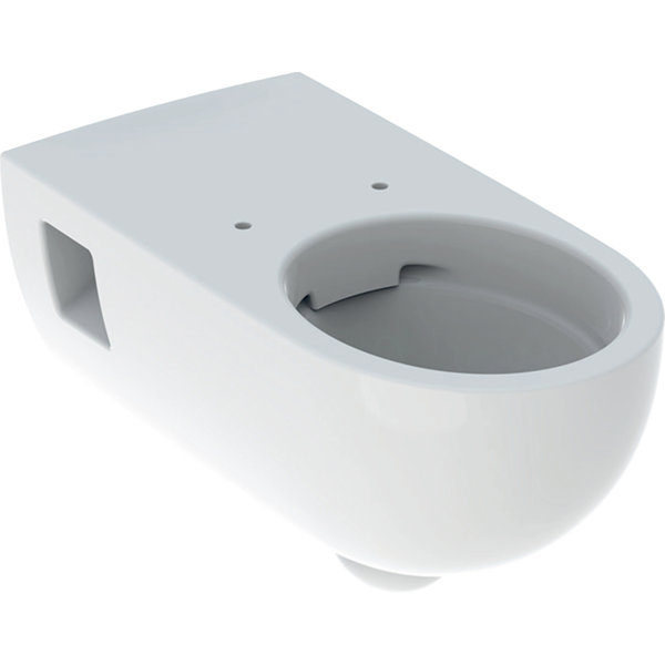 Geberit Renova Nr. 1 Comfort washdown WC, rimless, 6/5 l, partially closed form, wall-hung, 500.693.