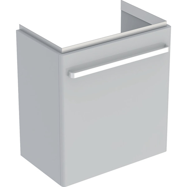 Geberit vanity unit Renova Nr. 1 Comprimo New 549x604x337mm Light gray matt/light gray high gloss