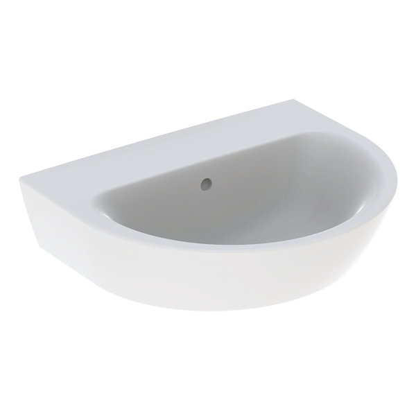 Geberit Renova washbasin, without tap hole, with overflow, width: 55cm