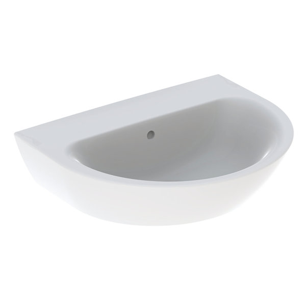 Geberit Renova washbasin, without tap hole, with overflow, width: 60cm