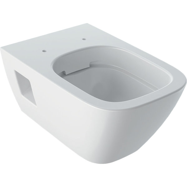 Geberit Renova Nr. 1 Plan wall-hung WC, rimless, wall-hung, partially closed form, 500.378.