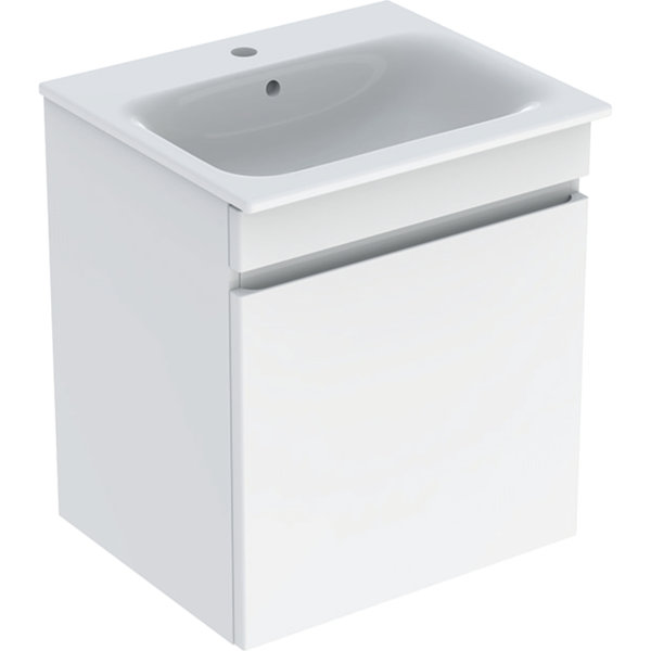 Geberit Renova Plan set with washbasin and vanity unit ,1 drawer, 60x62,2x48cm, 501915