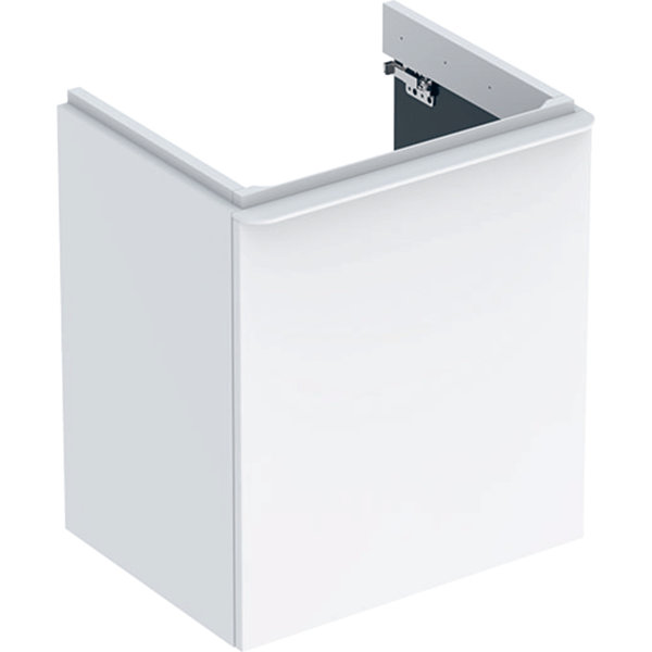 Geberit Smyle Square vanity unit, 500365, 536x617x433mm, with 1 door, right-opening