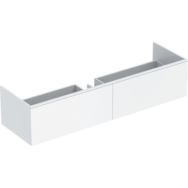 Geberit Xeno 2 vanity unit 500.347., 1395x350x473 mm, 2 drawers, white