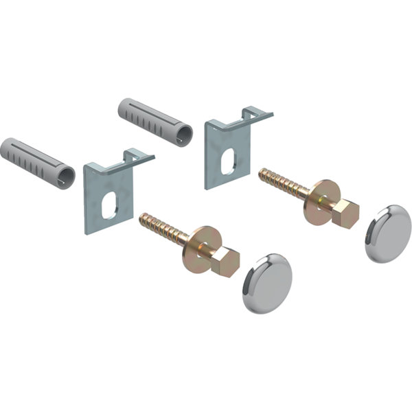 Geberit Kerafix Urinal fixing set with cover caps