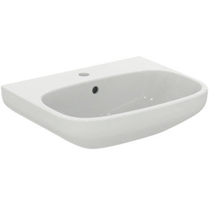 Ideal Standard i.life A washbasin, with tap hole and overflow, 550mm, T4512MA