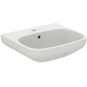 Ideal Standard i.life A washbasin, with tap hole and overflow, 500mm, T4513MA