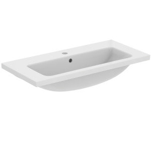 Ideal Standard i.life S furniture washbasin, compact, 1 tap hole, 810mm, T4589