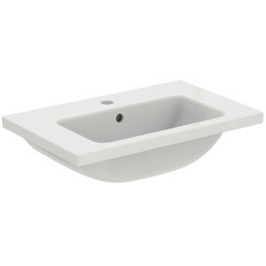 Ideal Standard i.life S furniture washbasin, 1 tap hole, 610mm, T4590