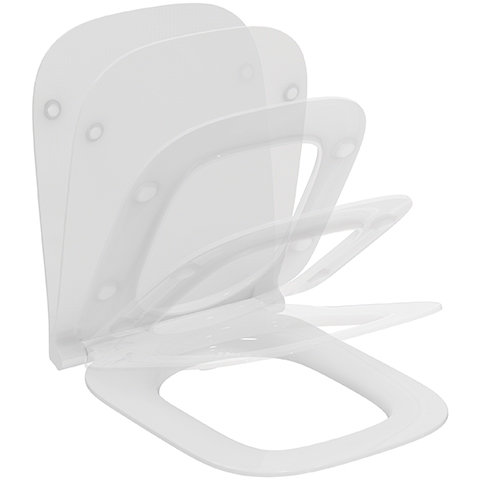 Ideal Standard i.life B Siège WC, sandwich soft-closing, blanc, T500301