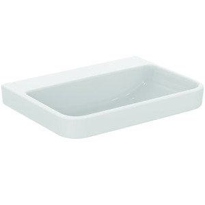 Ideal Standard i.life B washbasin, without tap hole, without overflow, 650mm, T533801