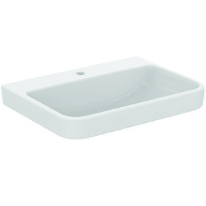 Ideal Standard i.life B washbasin, with tap hole, without overflow, 650mm, T534201