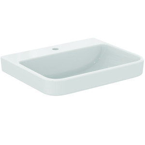 Ideal Standard i.life B washbasin, with tap hole, without overflow, 600mm, T534301