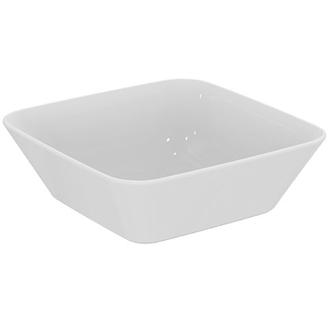 Ideal Standard Connect Air Wash basin pan, square, 400mm E0347