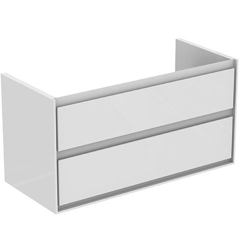 Ideal Standard CONNECT Air furniture vanity unit, 1000mm, 2 pull-outs, E0821