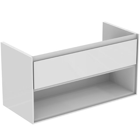 Ideal Standard CONNECT Air furniture vanity unit, 1000 mm, 1 pull-out, E0828