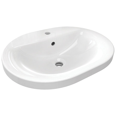 Ideal Standard Connect Built-in washbasin oval 550mm E5039