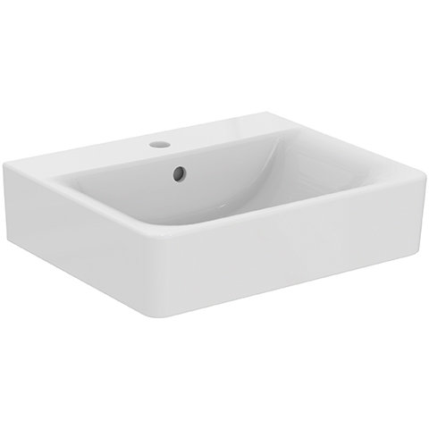 Ideal Standard Connect Cube Wash basin 550mm E7139, 1 tap hole