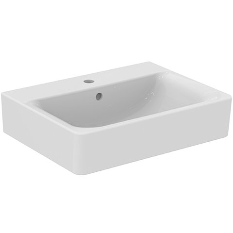 Ideal Standard Connect Cube Wash basin 600mm E7141, 1 tap hole