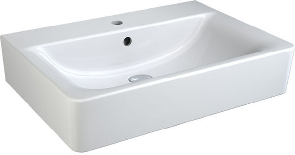 Ideal Standard Connect Cube Wash basin 650mm E7729, 1 tap hole