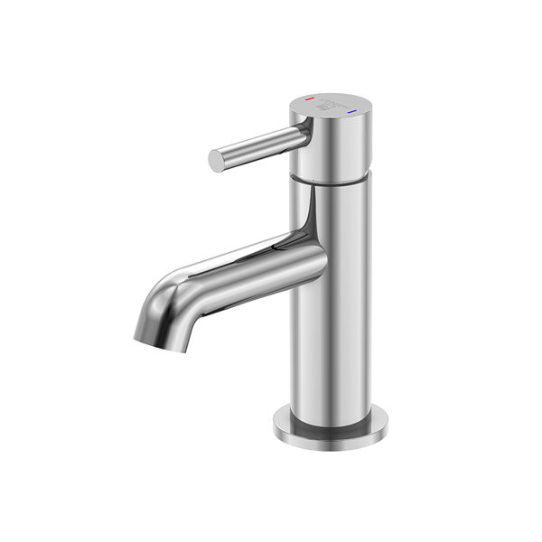 Steinberg 100 series basin mixer, without pop-up waste, projection: 98mm, 1001050