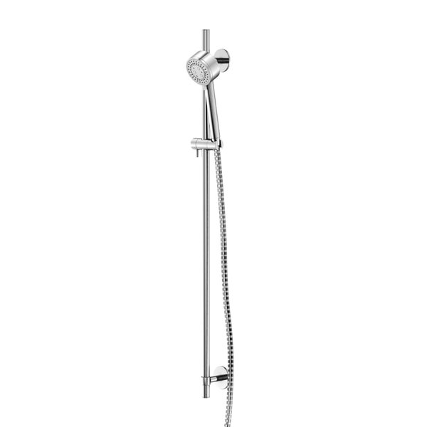 Steinberg series 100 shower set, variable attachment, shower bar 900mm, hand shower 3-fold adjustabl...