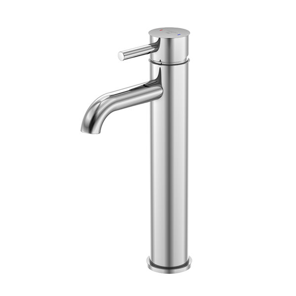 Steinberg 100 series basin mixer, without pop-up waste, projection: 128mm, 1001700