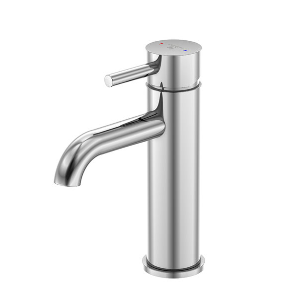 Steinberg 100 series basin mixer, without pop-up waste, projection: 128mm, 1001750