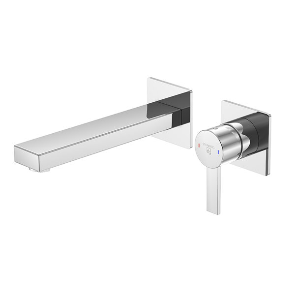 Steinberg 120 series basin mixer, ready-mounted set, concealed, projection 200 mm, 12018143