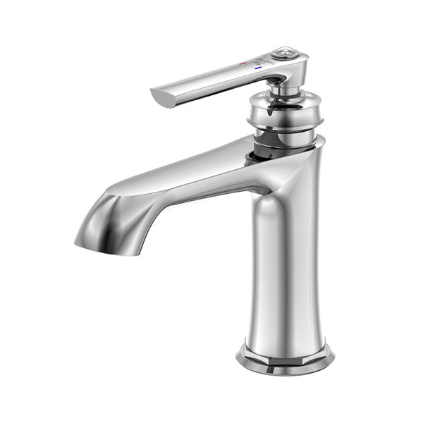 Steinberg series 350 basin mixer, without drain set, projection 130mm, 3501010