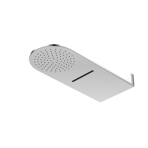 Steinberg Wall Rain overhead shower, direct wall connection, Easy-Clean, surge function, 600x250mm, ...