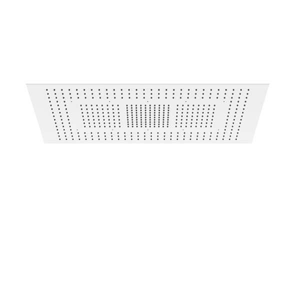 Steinberg Sensual Rain rain panel, complete set, recessed ceiling, 3-jet, Easy-Clean, 1220x620mm, 39...