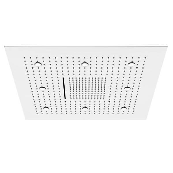 Steinberg Sensual Rain rain panel, LED lighting, complete set, recessed ceiling, 3-jet, Easy-Clean, ...