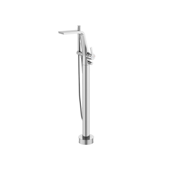 Steinberg 260 series bath faucet, freestanding, with hand shower, H: 969mm, projection 220mm, 2601162