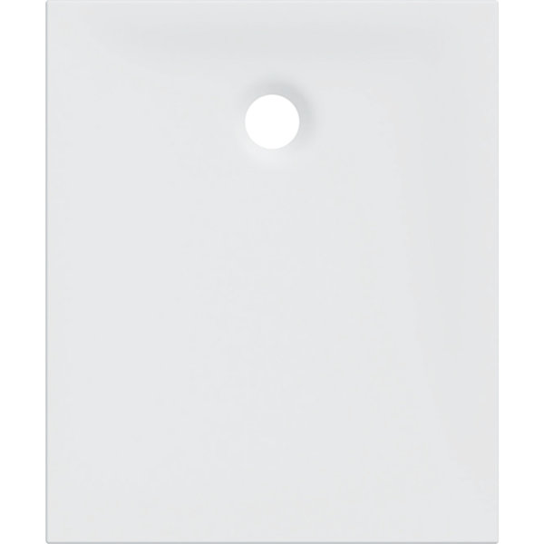 Geberit Nemea rectangular shower tray, white matt, 550.59