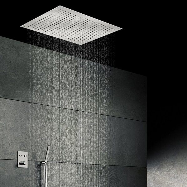 Steinberg Relax Rain overhead shower, recessed ceiling, Easy-Clean, 750x550mm, 39067