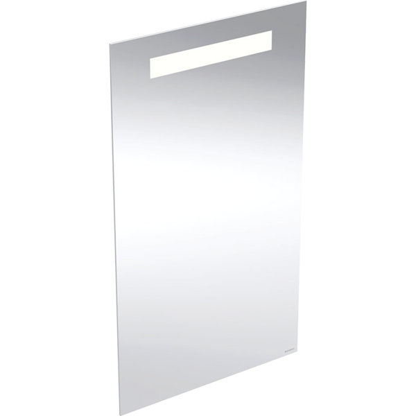 Geberit Option Basic Square Lichtspiegel, Beleuchtung oben, 502.8