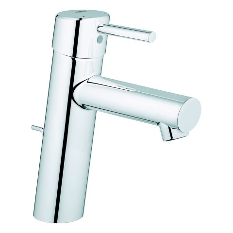 Grohe Concetto one-hand washbasin mixer, M-size with drain set